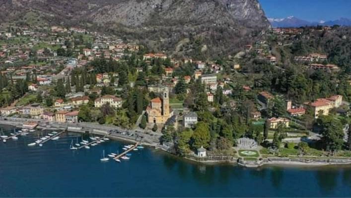 Casa Intignano - Camera Con Bagno E Portico Vista Lago Tremezzo Exteriör bild